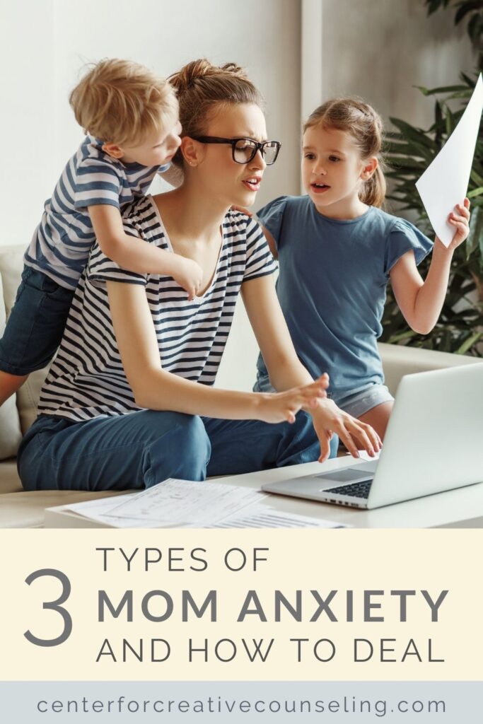 mom anxiety Pinterest pin