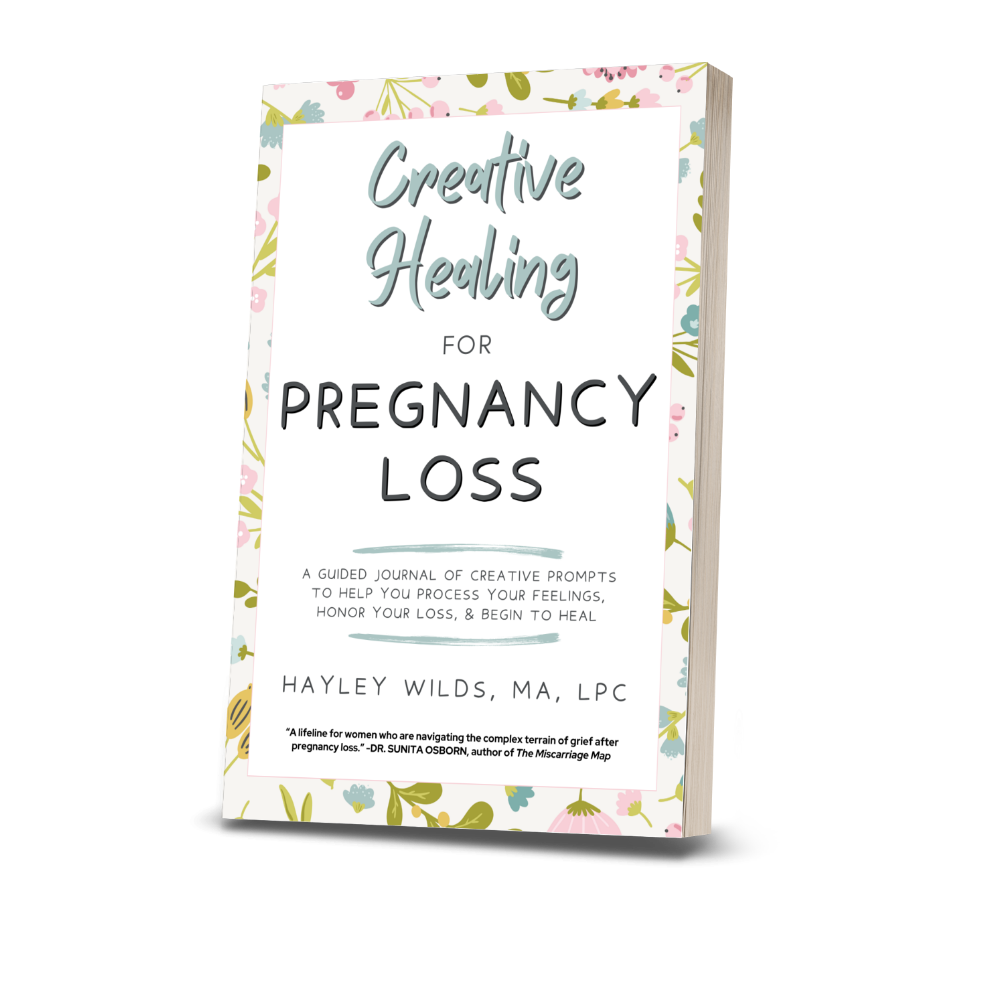 pregnancy loss art therapy book