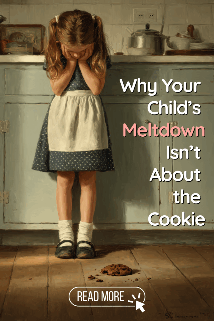 why your child's meltdown isn't about the cookie pinterest pin